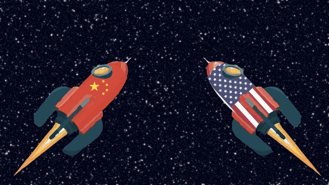 fusées course Espace Chine Etats-Unis